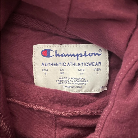 Maroon champion hoodie - Picture 2 of 4